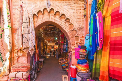 From Taghazout or Agadir: Marrakech Guided Day TripFrom Agadir: Marrakech the Red City Guided Day Tour