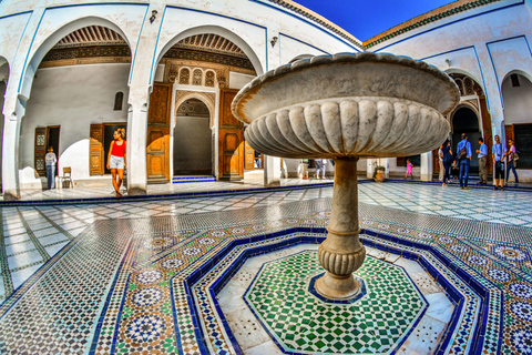 From Taghazout or Agadir: Marrakech Guided Day TripFrom Agadir: Marrakech the Red City Guided Day Tour