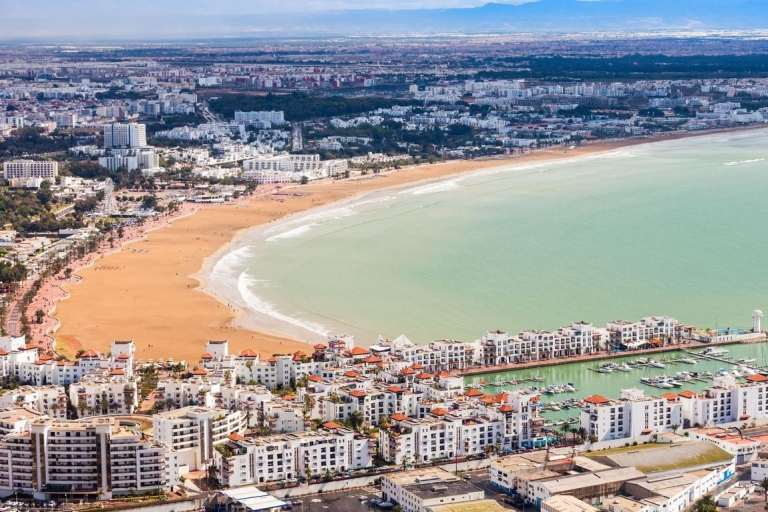 Visite de la ville et du téléphérique d'Agadir avec prise en charge à l'hôtelDepuis Taghazout : Téléphérique d'Agadir et visite de la ville