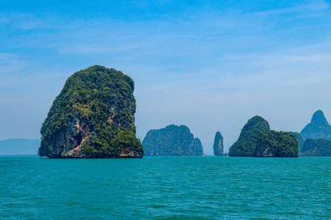 Phuket: Excursión de un día en barco de lujo por la isla de James Bond y en canoa