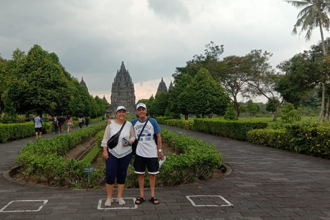 Yogyakarta: Borobudur Climb and Prambanan Private Day Tour Private Tour with Included Ticket