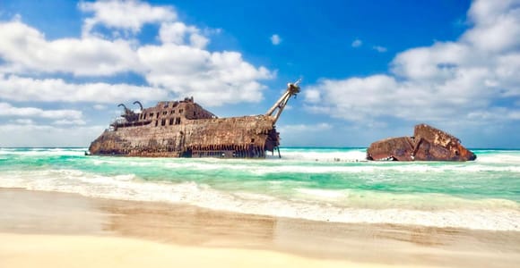 Boa Vista: Rabil, Shipwreck, City, Snacks & Drinks 4x4 Tour