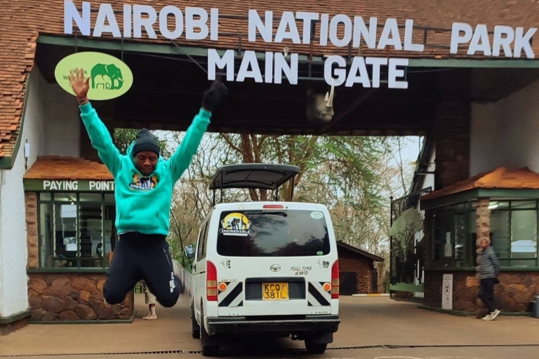 Safari dans le parc national de Nairobi avec prise en charge gratuite à l'hôtel