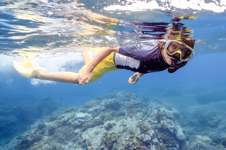 Bali: Blue Lagoon Snorkel, Kanto Lampo & Tibumana Waterfalls Private Tour with Private Transfers