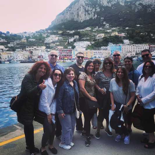Desde Nápoles: tour de Capri y la Gruta Azul