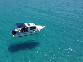 Vanuit Zadar: privé speedboottocht naar Sakarun-strand
