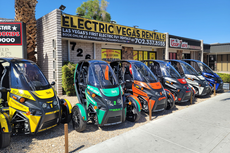 Las Vegas: affitti elettrici a Las Vegas sulla Strip di Las VegasLas Vegas: affitti elettrici a Las Vegas - Strip di Las Vegas