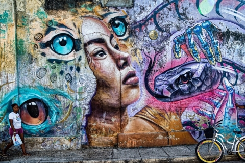 Cartagena: tour a pie de lo mejor de Getsemaní con grafitis