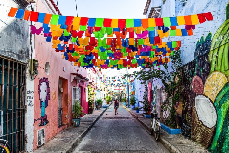 Cartagena: Getsemani Hoogtepunten en Graffiti-wandeltocht