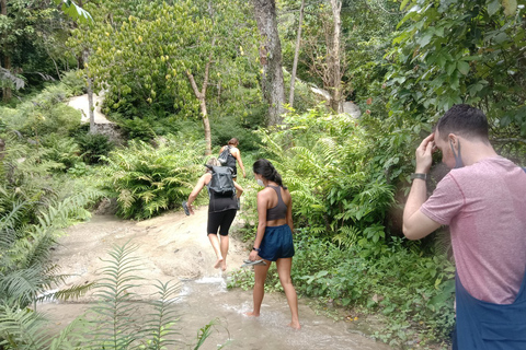 Caminata a la Cascada Pegajosa y Paseo en Bicicleta de Montaña hasta la Presa de Mae Kuang