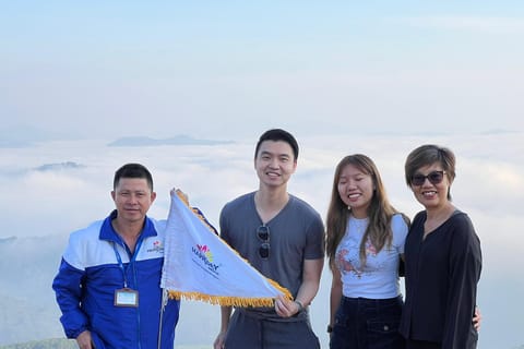 Cloud Hunting and the glow of dawn in Da Lat