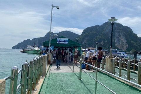 Krabi: Traslado en ferry a/desde la isla Phi Phi DonPhi Phi Don (Muelle Tonsai) A Krabi (Muelle Klong Jilad)