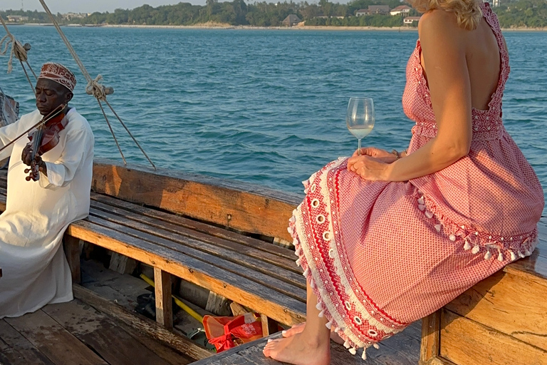 Crucero al atardecer en Stonetown con música Jazz en directo