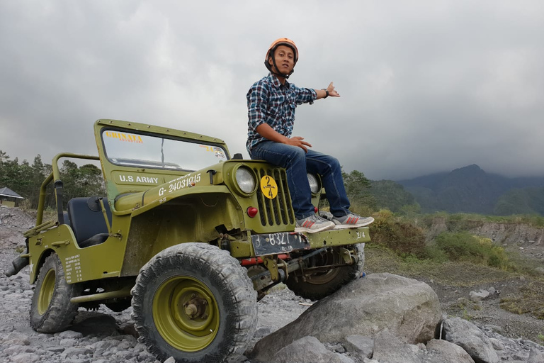 Yogyakarta: Nascer do sol em Borobudur, vulcão Merapi e Prambanan