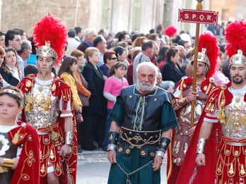 Malta: Processione pomeridiana del Venerdì Santo con trasporto