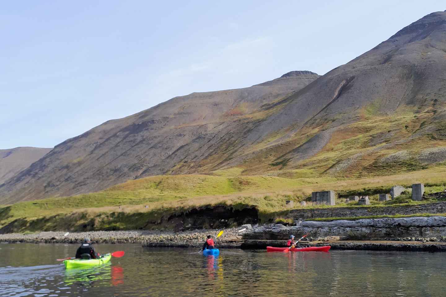 Circuit kayak guidé à Siglufjörður
