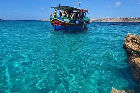Malta: Blaue Lagune, Kristall-Lagune & Meereshöhlen Bootsfahrt