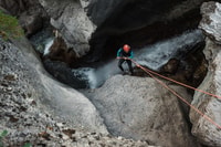 Canmore, Visite d'aventure Canyoning de Heart Creek - Hizvo