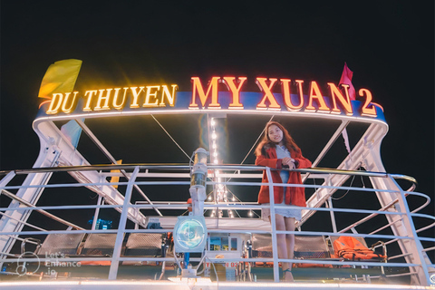 Han River by Night on My Xuan Cruise in Da Nang