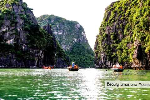 Bai Tu Long Bay - 2D1N - 5* Cruise - Free Kayaking Cruise with Transfer from Hanoi