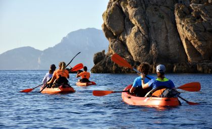 Golfo Aranci : excursion en kayak avec dauphins et apéritif