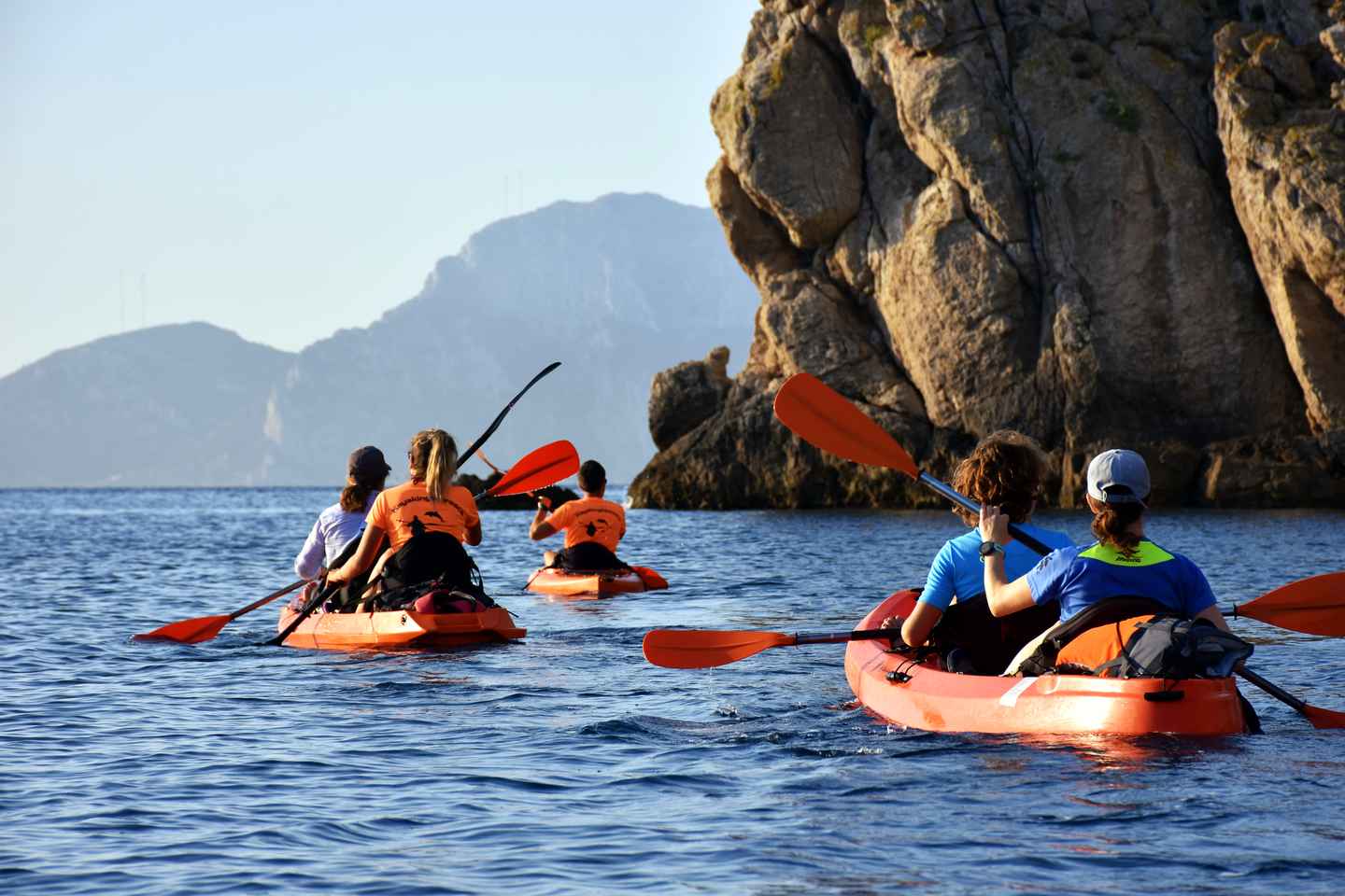 Golfo Aranci: Kayak Tour with Dolphins and Aperitif