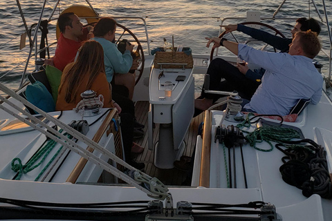 San Diego: San Diego Bay zonsondergang en zeilervaring overdagZeilervaring op de baai van San Diego