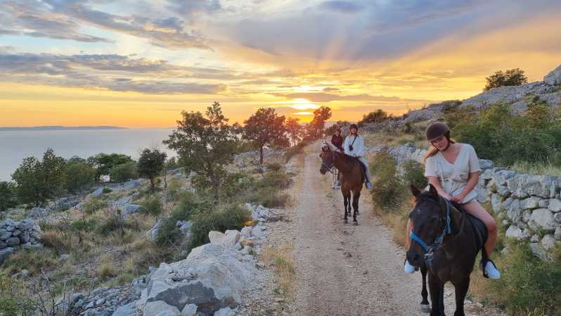 Podstrana: Guided Horseback Riding Experience