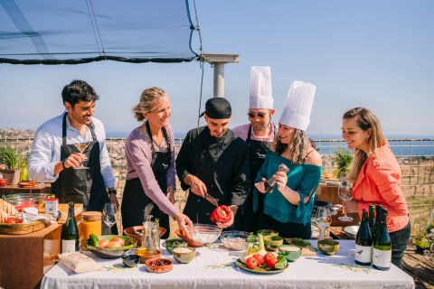 Barcelona: Paella matlagningskurs och rundtur på Alella vingård