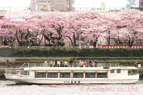 Asakusa: Japanese Traditional Yakatabune Dinner Cruise Tokyo: Yakatabune Dinner Cruise