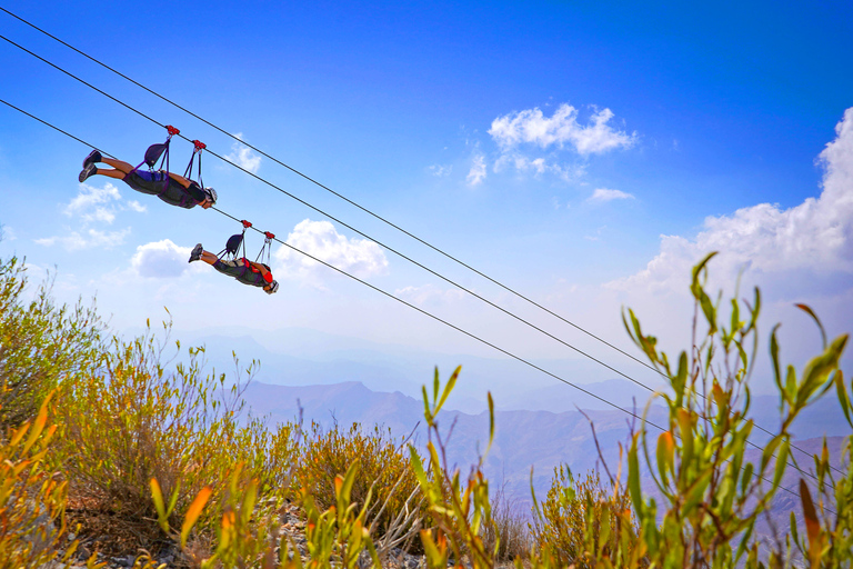 Ras al Khaimah: Jais Adventure Park Zipline Ticket