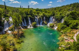 Dubrovnik: Tagestour zu den Kravica-Wasserfällen, nach Mostar und Počitelj