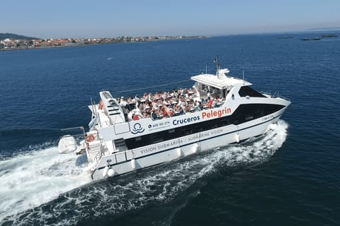 From Pontevedra: Mussel Farm Cruise with Tasting and Wine