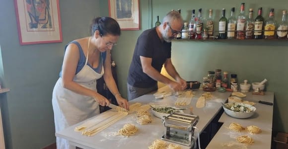 Turin Cooking class: Tagliatelle and tiramisù express