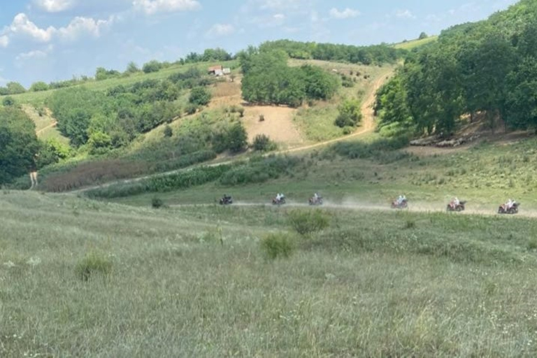 Depuis Bucarest : Excursion en quad dans la forêt et les collines