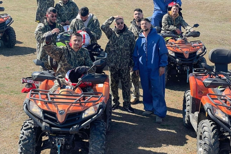 Depuis Bucarest : Excursion en quad dans la forêt et les collines