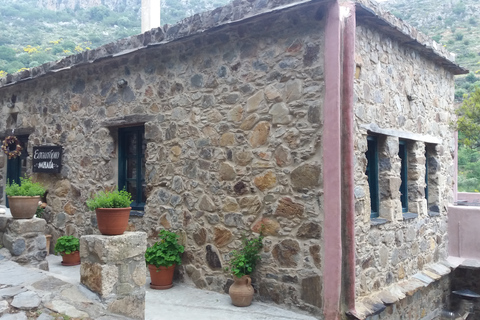 Chania: Milia Mountain Tour w/Lunch Olive Oil/Wine Tastings