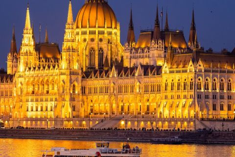 Budapest : croisière premium en soirée avec musique en live
