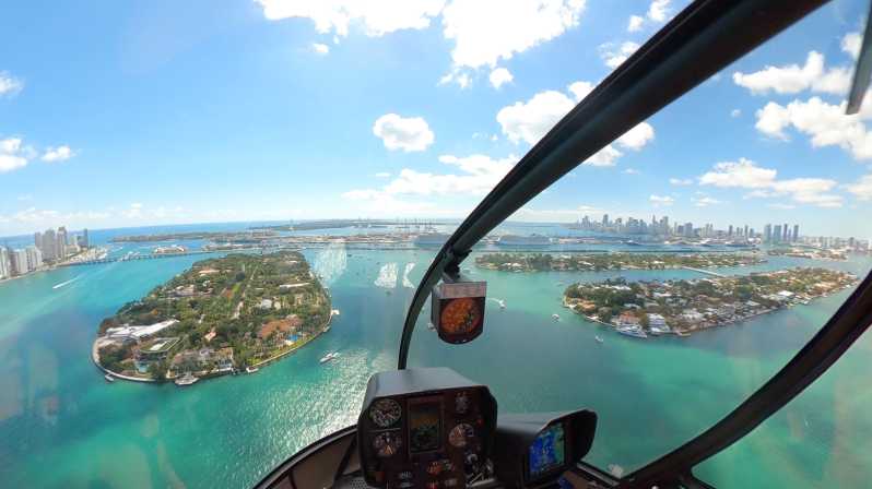 Miami: Excursión privada de lujo en helicóptero