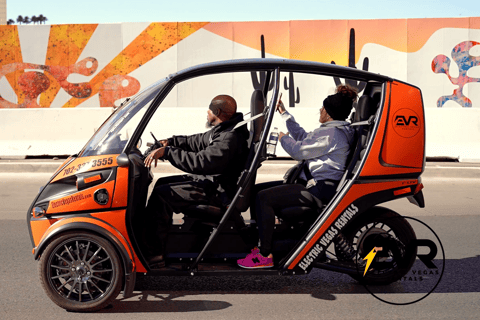 Las Vegas: Self-Drive Strip Tour w elektrycznym samochodzie EVR