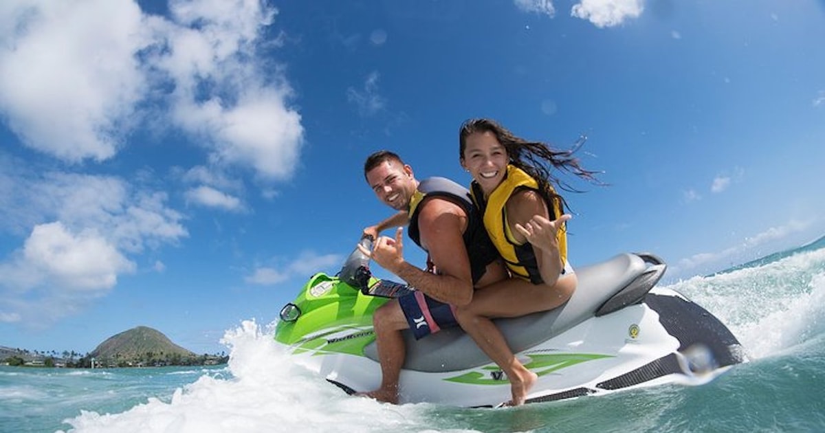 Hawaii Kai Maunalua Bay Jet Ski Ride GetYourGuide