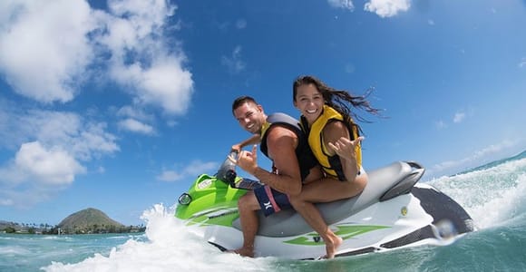 Hawaii Kai: Maunalua Bay Jet Ski Ride