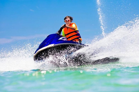 Oahu : Balade en jet ski dans la baie de Maunalua