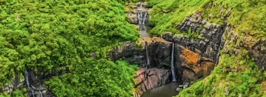 Maurice : Randonnée de 5 heures aux chutes de Tamarind, un canyon complet