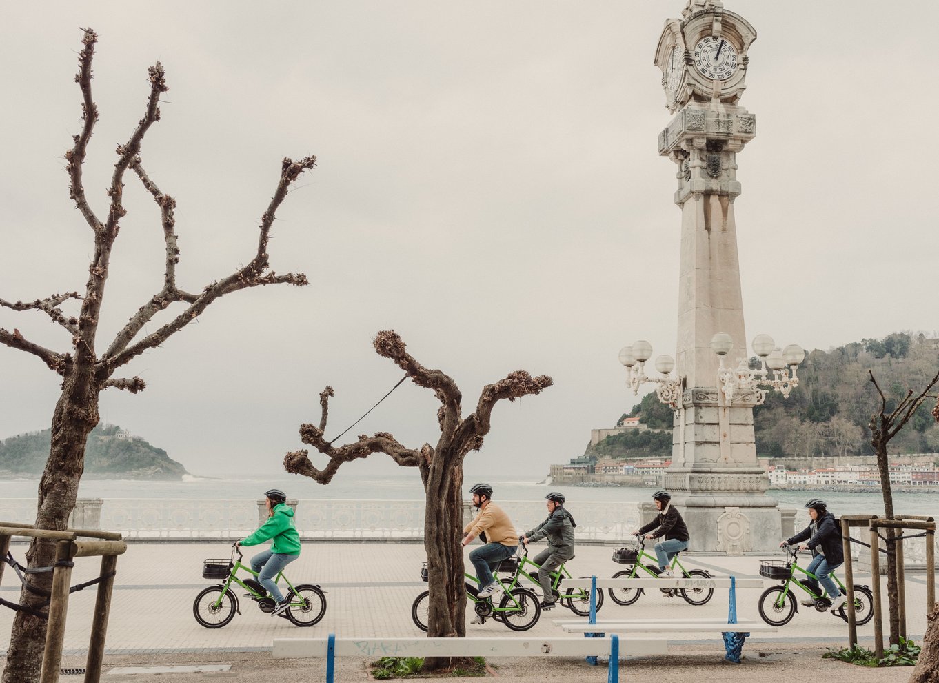 San Sebastian: Guidet tur på elcykel