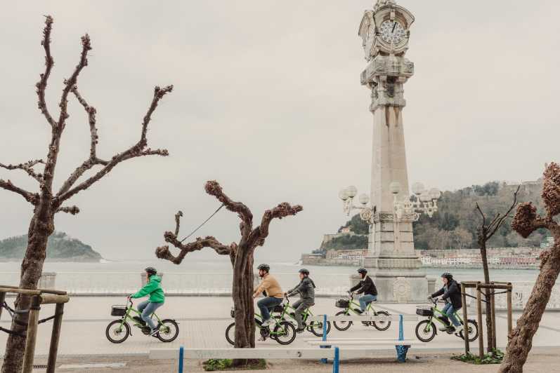 San Sebastian: Tour guidato in bicicletta elettrica