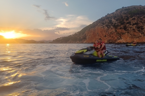 Cala Millor: jetskitour door de zeeleeuwengrot of de grotten van ArtàJetSki-zonsondergangtour
