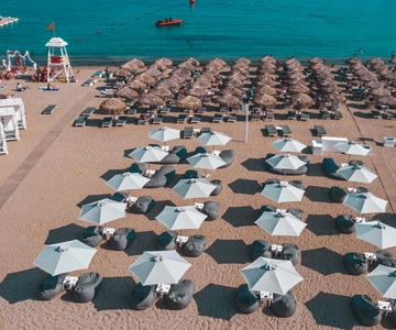 Mykonos: Super Paradise Beach with Sunbed at Thalas Mykonos