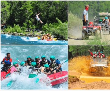 City of Side: Rafting, Zipline, Jeep, Buggy and Quad Combo