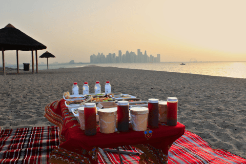 Doha: Private Dinner on Al Safliya Island